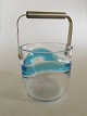 "Blue Hours" Ice in glass Bucket from Holmegaard