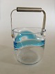 Blue Hour Ice Bucket in glass from Holmegaard