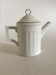 Royal Copenhagen White Fan Coffee Pot No. 11553