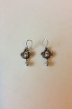 Georg Jensen Sterling Silver Earrings, "2013 Heritage"