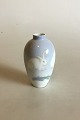 Royal Copenhagen Art Nouveau Vase decrated with Rabbits No 243/47A