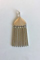 Georg Jensen Sterling Silver Broom Pendant No 142