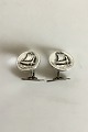 Georg Jensen Sterling Silver Cufflinks with Vikning Ship No 61