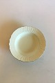 Royal Copenhagen Creme Curved with Gold (Pattern 1235) Deep Plate No 1616