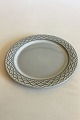 Bing and Grondahl/Kronjyden Grey Cordial Lunch Plate No. 326