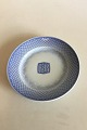 Bing & Grondahl Blue Tone - Seashell Hotel with Logo Lunch Plate No 1007