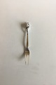 Georg Jensen Sterlin Silver Meat Form with 3 Tines Blossom No 84