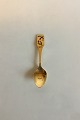 Meka Christmas Tea spoon gilded from 1971 by Falle Ledall