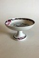 Royal Copenhagen Jingle Bells Footed Cake Plate