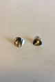 Georg Jensen Sterling Silver Ear Clips No 131