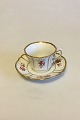 Dahl Jensen Dronning Mocca Cup and Saucer