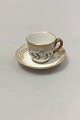 Royal Copenhagen Flora Danica Mocca Cup No. 3618