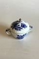 Royal Copenhagen Blue Flower with Gold Sugar Bowl with Lid No 1680