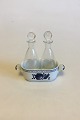 Royal Copenhagen Blue Tranquebar Oil-Vinegar Set No 1804