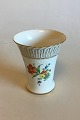 Bing & Grondahl Saxon Flower, White Vase No 186