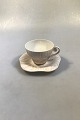 Royal Copenhagen Pink Triton Coffee Cup with Saucer No 14194