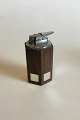 Hans Hansen Rosewood and Sterling Silver Hexagonal Lighter