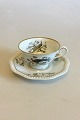 Rosenthal Bavaria Coffee Set with Peacocks Coffee Cup and Saucer