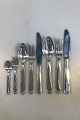 Hans Hansen Arvesølv No 15 Sterling Silver Flatware Set for 12 people (96 pcs)