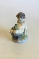 Royal Copenhagen Figurine of Faun with Frog No 1713