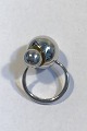Georg Jensen Sterling Silver with 18 ct Gold. No 509 - Cave Jacqueline Rabun