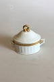 Royal Copenhagen Gold Fan Sugar Bowl No 414/11561