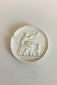 Royal Copenhagen Biscuit Plate "Shepherdess with an amorin nest"