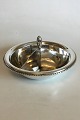 Georg Jensen Sterling Silver Bowl with non removable three divider No 290
