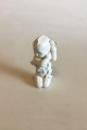 Bing & Grondahl Blanc de Chine Figurine of Child with seaweed No 2267
