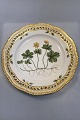 Royal Copenhagen Flora Danica Luncheon Plate No 20/3554 with Pierced Border