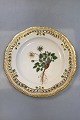 Royal Copenhagen Flora Danica Luncheon Plate No 20/3554 with Pierced Border