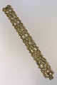 Georg Jensen 18K Gold Diamondstudded Bracelet No 17(1930-45)