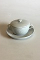 Royal Copenhagen Gemma Bouillon Cup with lid and saucer No 14690