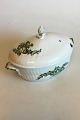 Royal Copenhagen Green Flower Tureen No 1666