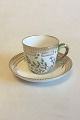 Royal Copenhagen Flora Danica Coffee Cup and Saucer No 20/3597