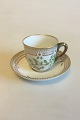 Royal Copenhagen Flora Danica Coffee Cup and Saucer No 20/3597