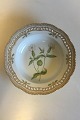 Royal Copenhagen Flora Danica Deep Plate with pierced border No 20/3547