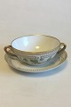 Royal Copenhagen Flora Danica Bouillon Cup with saucer No 20/3612