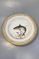 Royal Copenhagen Flora Danica Fish Plate No 20/3549