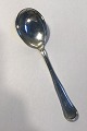 Dobbeltriflet/Old Danish Silver Serving Spoon Cohr