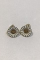 A Michelsen Sterling Silver Daisy Ear Rings (clips)