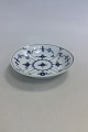 Royal Copenhagen Blue Fluted Plain Oyster Plate No 291