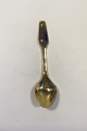 Meka Sterling Silver Gilt Christmas teaspoon 1978.