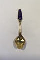 Meka Sterling Silver Gilt Christmas teaspoon 1979