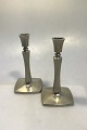 Just Andersen Pewter Candlesticks No 2711(2)