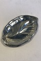 Sterling by Poole Leaf-shaped Silver Dish No 440