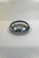 Frank M Whiting & Co Sterling Silver Glas dish with silverband