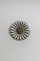 A Michelsen Sterling Silver Marguerit(Daisy) Brooch