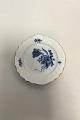 Royal Copenhagen Blue Flower Curved with Gold Cake Plate No 1625