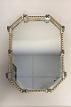 Large Royal Copenhagen Decoration tray with mirror/table garniture